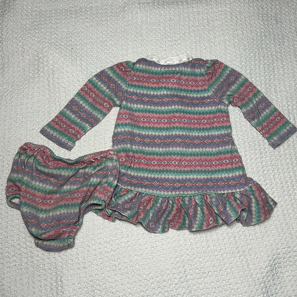 Ralph Lauren dress set baby girl size 3 months